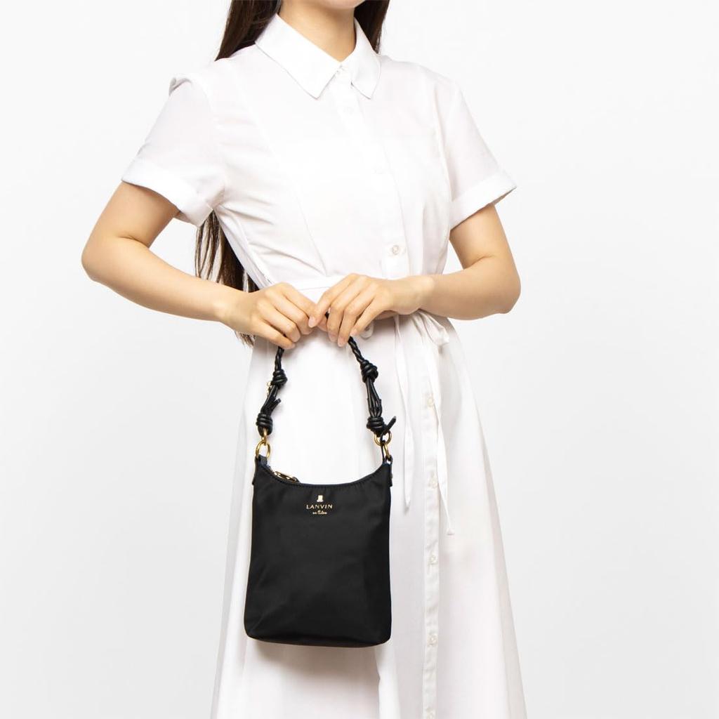 en Shoulder Colore Black [LANVIN Bleu] Women's