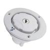 RV Freshwater Inlet with Mechanical Locking System and Sealing Ring Optimized for and Travel Environments RV Freshwater