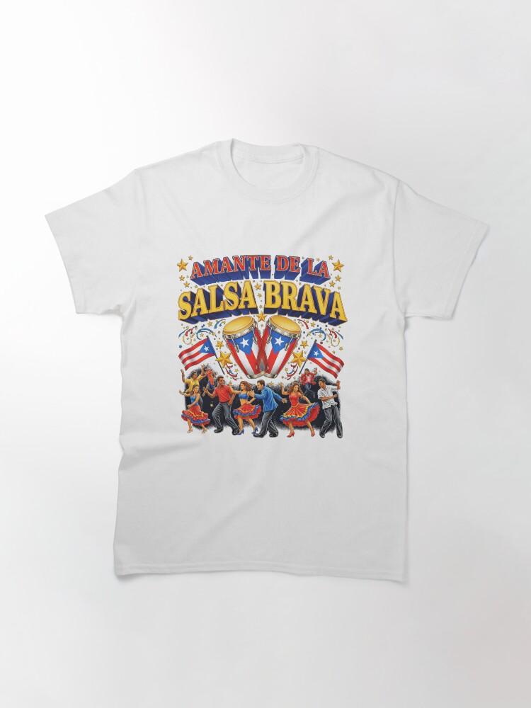 Héctor Lavoe Maracas Bongoes Congas Puerto Rico Amante Salsa Brava Classic T-Shirt