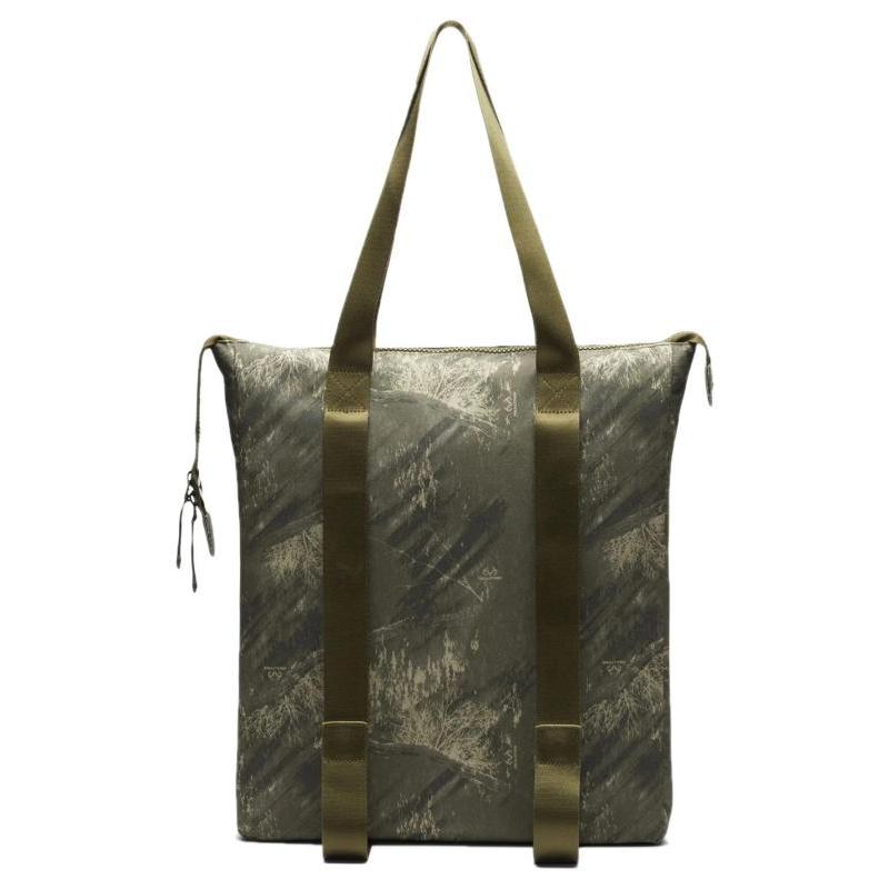 Nike Polyester Tote Bag Shopping Bag Shoulder Bag Crossbody Bag Handbag Regular Unisex Olive Green Casual BA6378-395