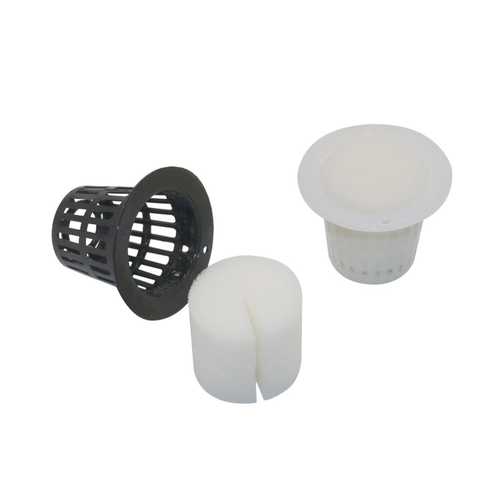 20Pcs Plant Nursery Mesh Cup Pots Grow Pot Sponge Net Colonization Vegetable Planter Growing Basket Holder Hydroponic Soilless