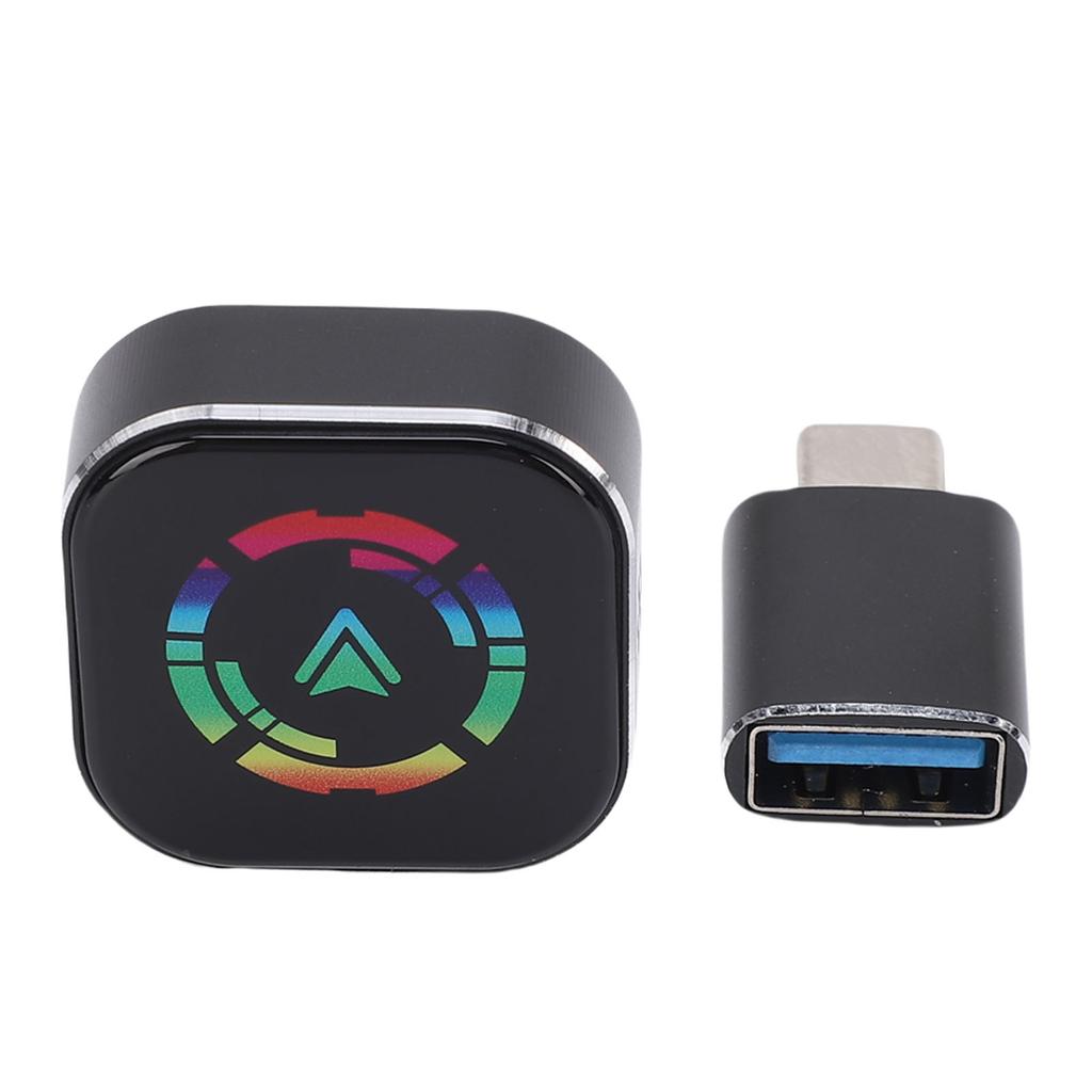 Kabelgebundener zu kabellosem Auto-Adapter Unterstützung für CarPlay Unterstützung für Android Auto 2-in-1 Fahrzeugmontiertes System