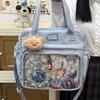 Japanese-Style High-Fashion Shoulder Crossbody Bag Insta-Worthy College-Style Soft Girl Handbag Large Capacity Puffy Bag