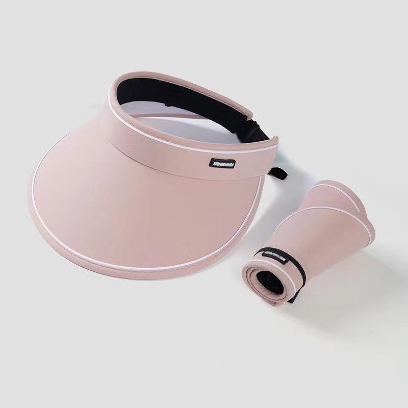 Ny solskjermhatt for kvinner Justerbar utendørs sammenleggbar sommersolhatt med stor rand