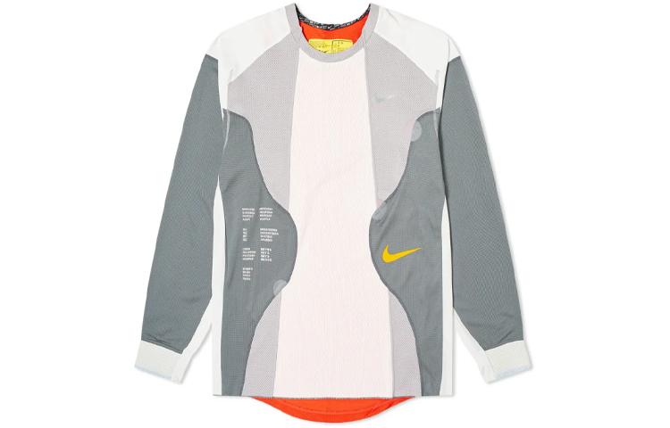 

Nike ISPA T Shirts Men s Gray Crew Neck Moderate Straight Fit CK4988-021 S