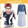 Food Wars Shokugeki No Soma Yukihira Souma Cosplay Kostým Košile s Vynikajícím Designem