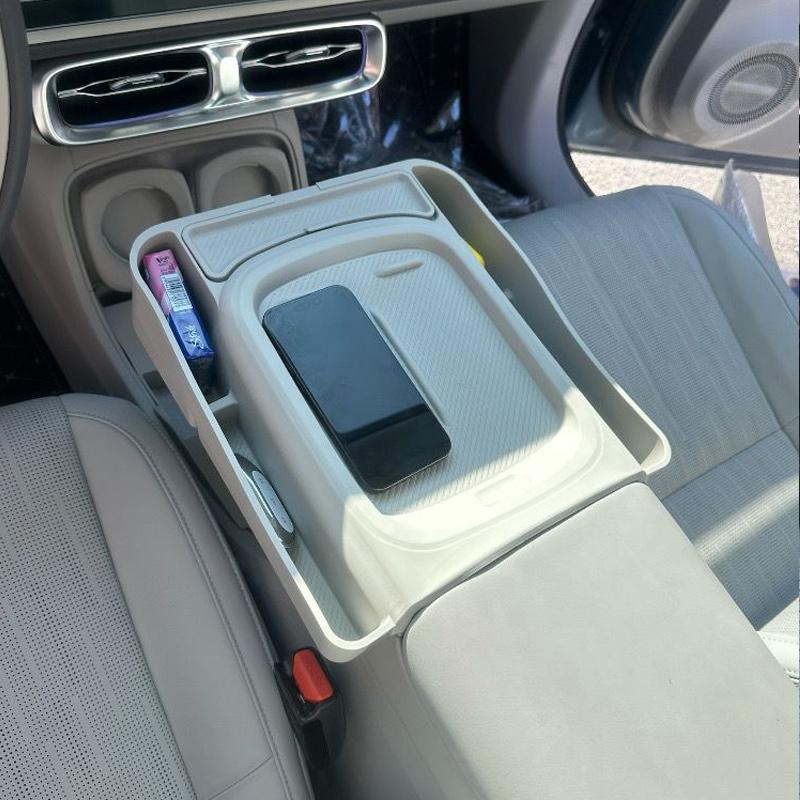 Soft Silicone Car Storage Box For Leapmotor B10 Accessories 2026 2025 Wireless Charging Protect Case Block Dust Panel Container