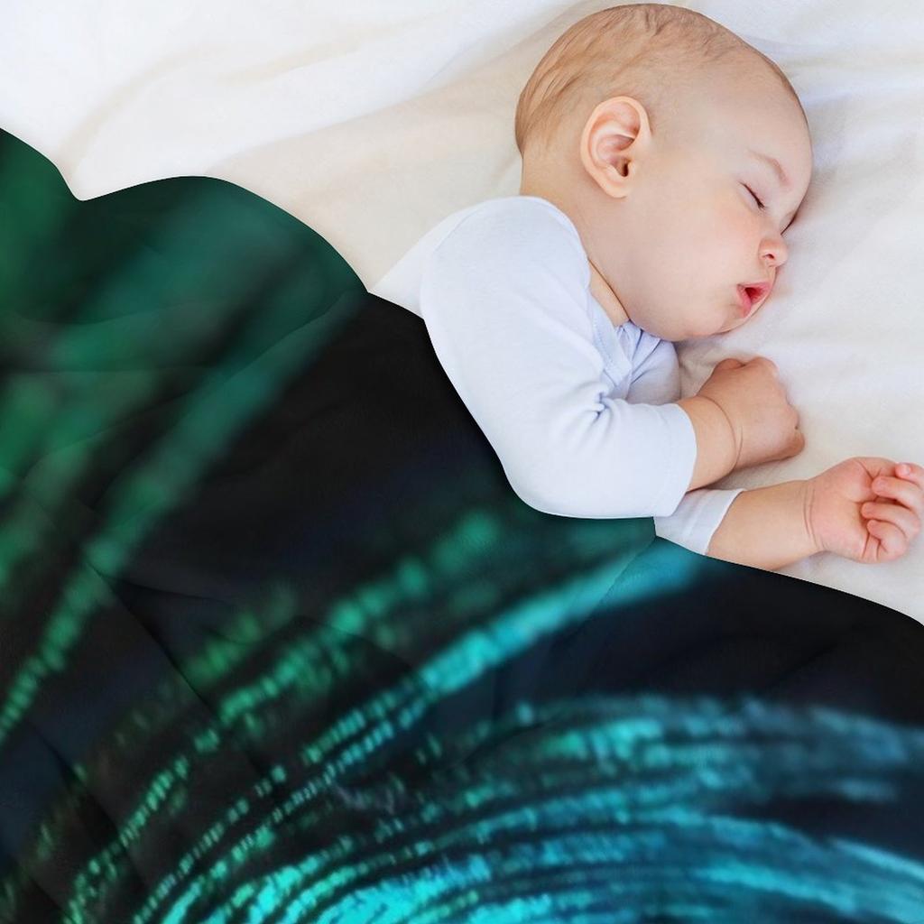 Peacock Feathers Throw Blanket Custom Moving Soft Beds Sofa Bed Blankets