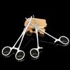 New 1pcs Stainless Steel Hemostatic Forceps Surgical Forceps Tool Hemostat Locking Clamps Forceps Fishing Pliers