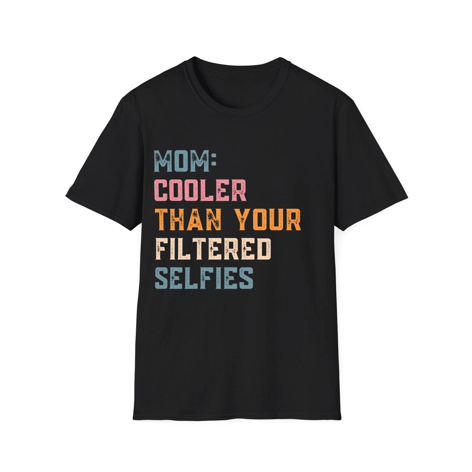 Cool Mom T-Shirt, Funny Gift for Mothers Day, Mothers Day gift ,Gift for her L