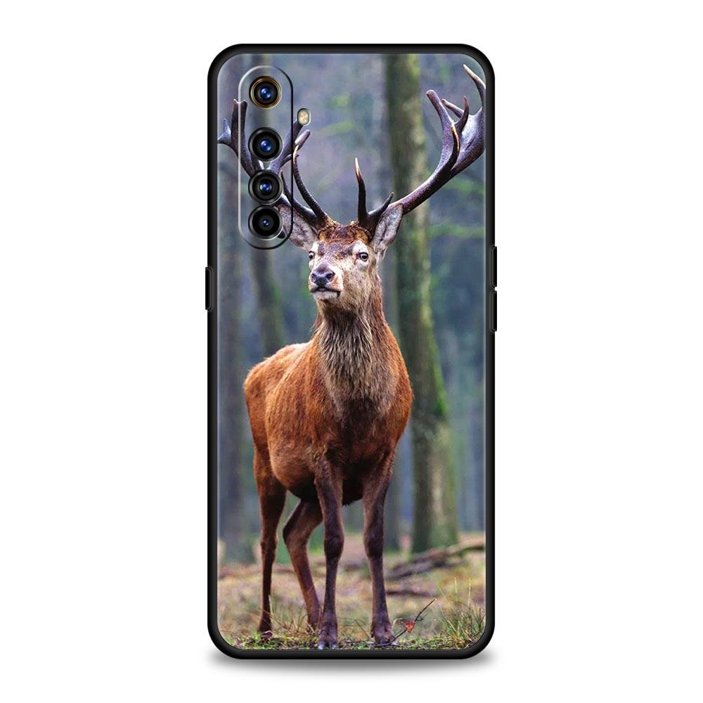 Deer Hunting Camo For Realme GT Neo 2 3 3T Phone Case For Realme 11 10 9 8 5G 7 6 GT2 Pro Plus C21 C11 C25 C35 Silicone Cover