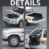 1:32 Hilux TUNDRA Alloy Diecast Toys Cars Models Wheel Pull Back Miniature Car with Light Sound Vehicles for Boys Birthday Gifts