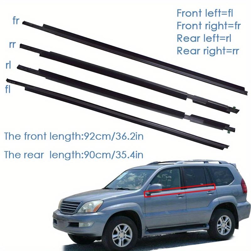 Weatherstrip Rubber Window Belt Moulding For LEXUS For GX470 2003-2009 75722-60080