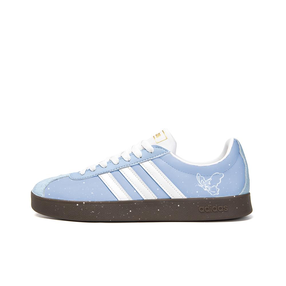 

Adidas Neo VL Court 2.0 Leather Slip Resistant Abrasion Resistant Low top Skateboard Shoes Unisex Blue White ID6015(Team746-) 44⅔