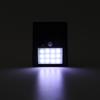 Applique murale - MSD - Lampe solaire - 12 LED - Détecteur de mouvement - Étanche IP65