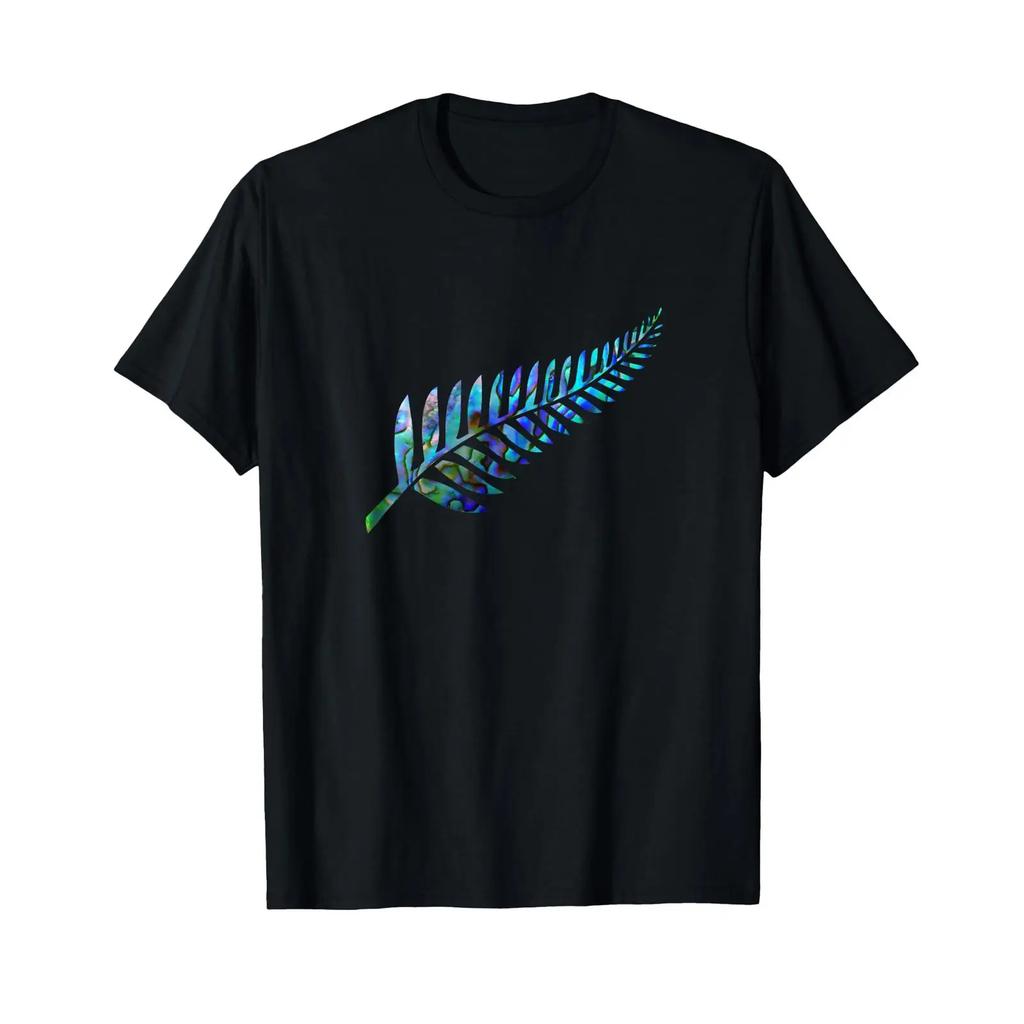 New Zealand Fern T Shirt Vintage Streetwear Designer Clothes Casual Slightly Breathable Unisex Top For Everyday Wear