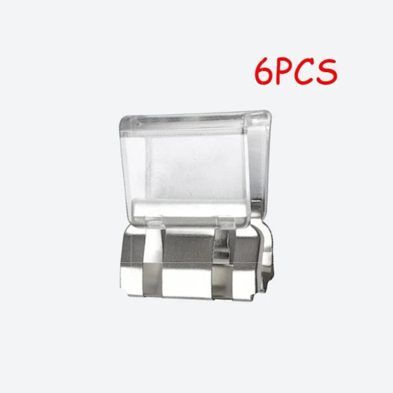 6pcs Clothing Clips For Trouser Leg Shortening Invisible Fixing No Sew Hidden Hem Device Prevent Dragging On Pants