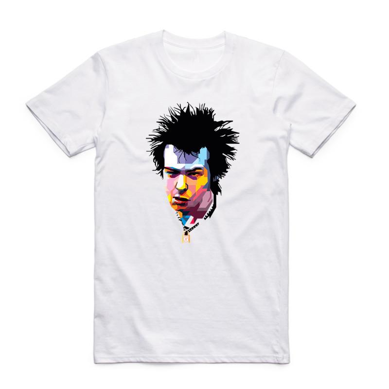 

2019 Summer Fashion Men Women Print Sid Vicious Dead Headline T-shirt Punk Rock O Neck Short Sleeves Men T Shirt 4XL