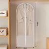 Transparent Washable Hanging Garment Bag for Long Jackets and Suits