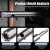 SDS-Plus Rebar Drill Bit High Hardness Electric Hammer Drill Bit  For Heavy-Duty Rebar Penetration