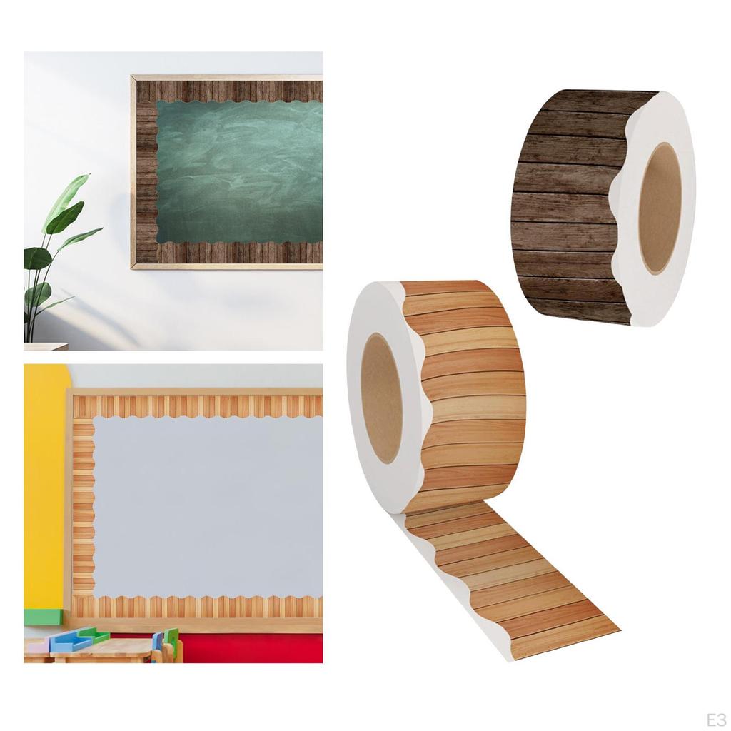 Bulletin Board Borders Announcement Border Sticker Accessories, Wall Stickers DIY Classroom
