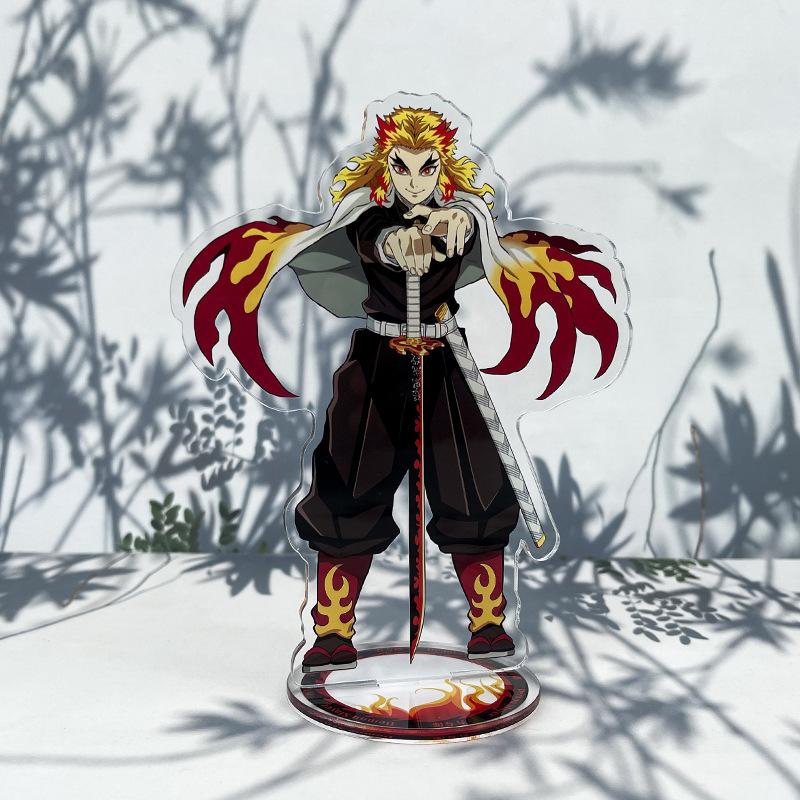 Demon Slayer Kimetsu No Yaiba Tanjiro Kamado Large Acrylic Stand Figure Character Desktop Decoration Collectible For Anime Fans