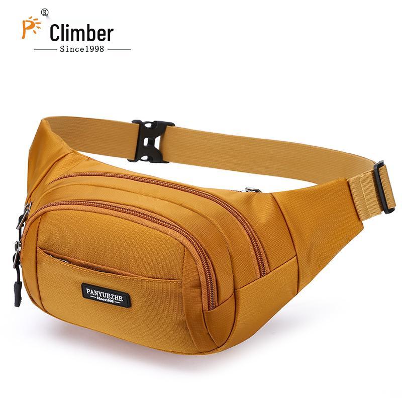 Waterproof Multifunctional Crossbody Fanny Pack - Large Capacity for Outdoor Sports, Running, and Business Use