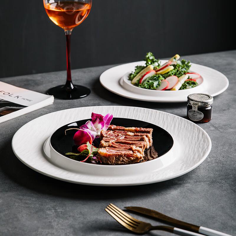 ZISIZ Volcanic Rock Pattern Dinner Plate