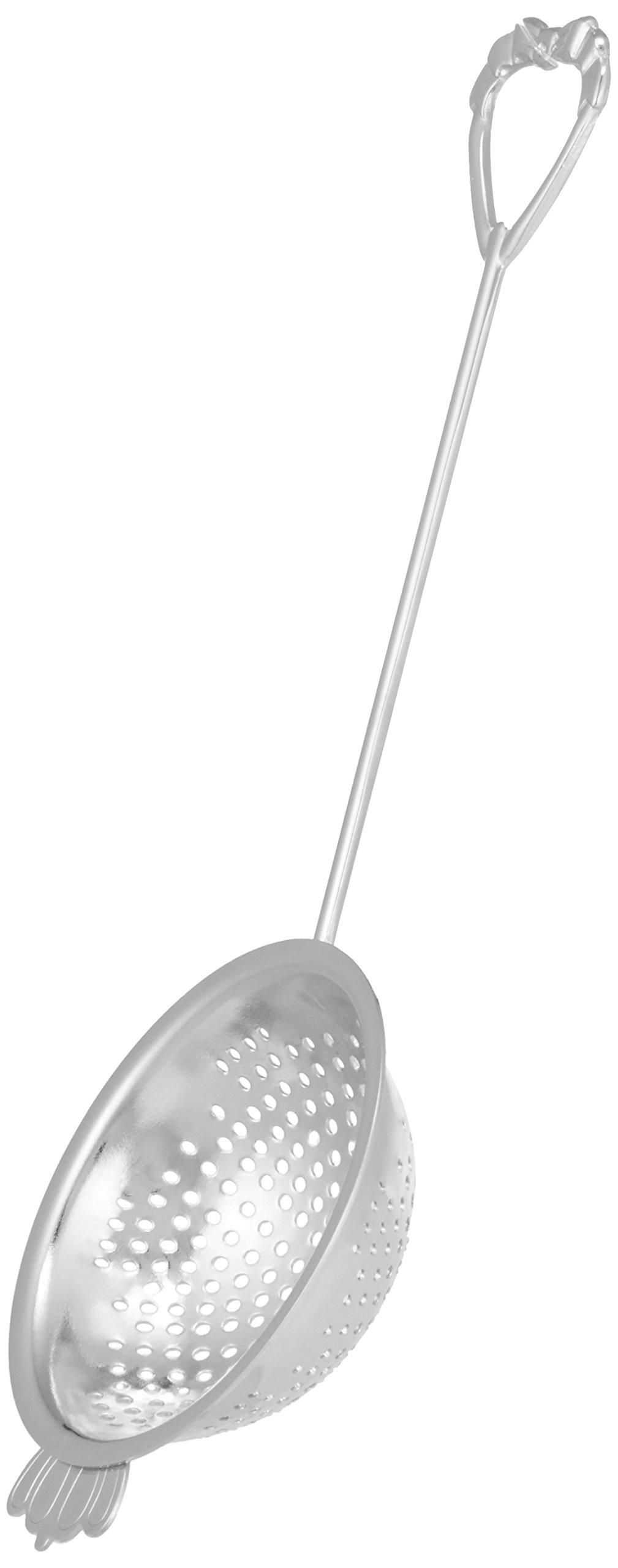 

Sato Metal Industry SALUS Милое серебристое ситечко для чая, Сделано в Японии