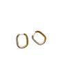 Simple U-Shaped Earrings Women'S Two-Color Personalized Earrings High-Grade Light Luxury Versatile Earrings