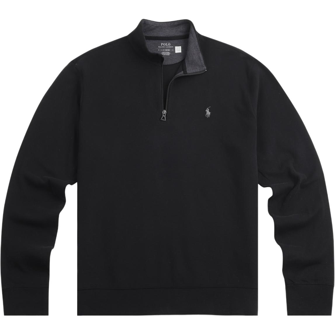 

Polo Ralph Lauren Осень/Зима 25 Маленький логотип пони Вышитый Полумолния Однотонный свитшот Мужской свитшот 710903647-002 2XL