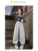 2025 New Style Fleece-Lined Sweatpants for Junior High School Girls