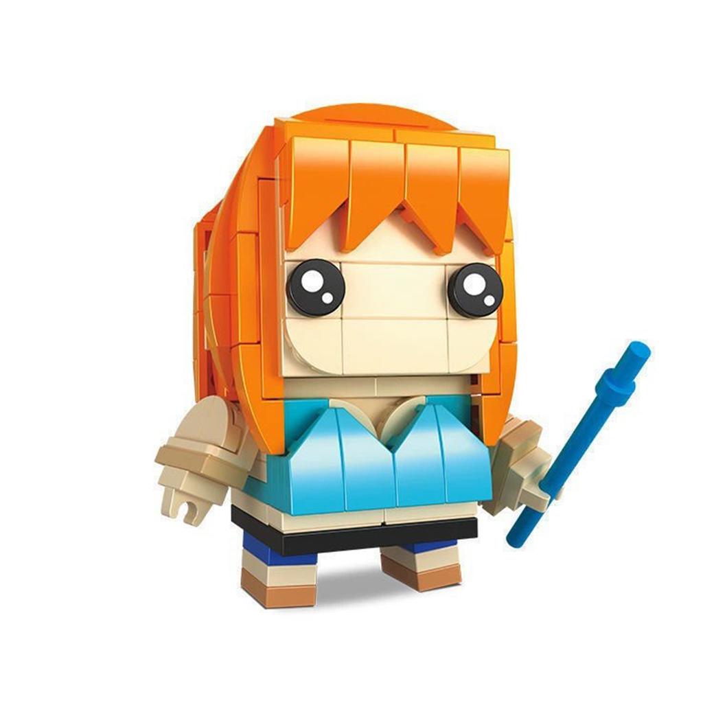 Anime Movie  Character Bricks Chopper Ace KAIDO Nami Building Blocks Set Toys For Children Adults Gifts Bricks Assemble