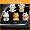 New Zodiac Animal Car Air Vent Decor Clip Rat Tiger Rabbit Vehicle Air Conditioning Vent Personalized Clip