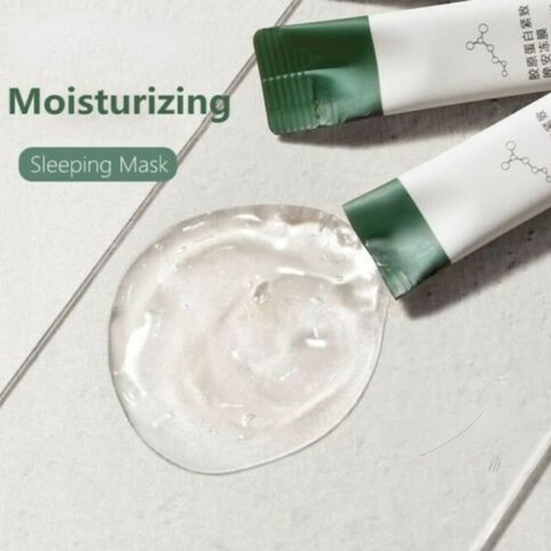 20 Stück Kollagen-Straffungsmaske, feuchtigkeitsspendende Gesichtsmasken, waschfrei