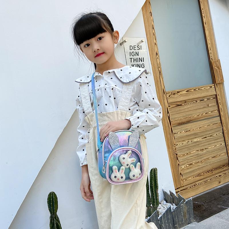 And Versatile Eyecatching Kids Rabbit Shimmer Bag For School Activities
