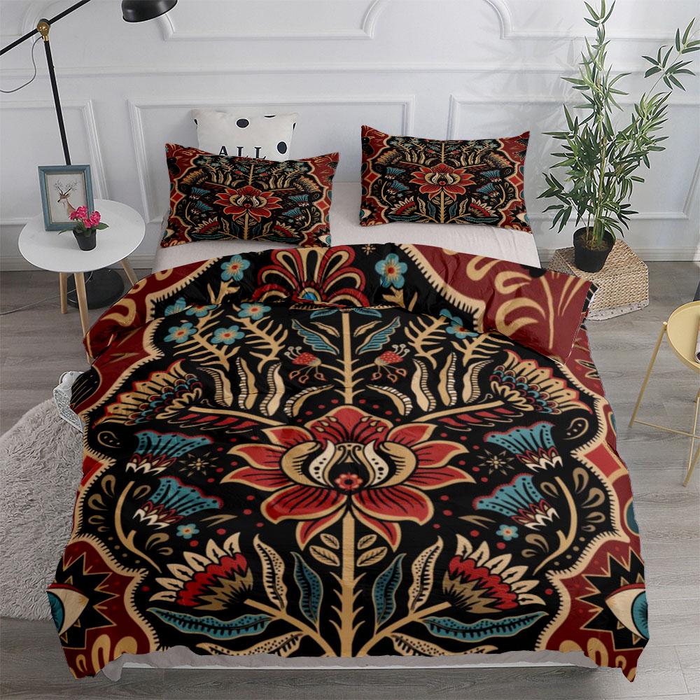 

Комплект постельного белья William Morris Victorian King Queen Double Full Twin Single Size EU single(135x200cm)