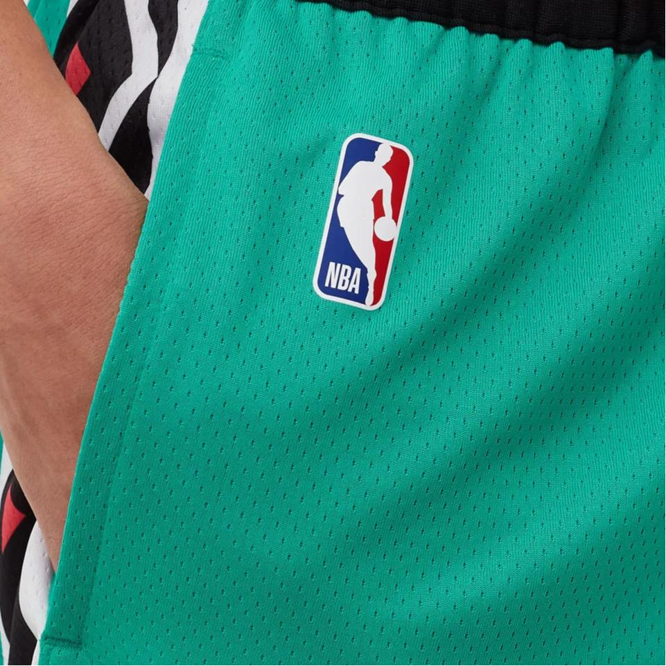 Nike San Antonio Spurs City Edition Dri-FIT NBA Fan Version 22-23 Season Logo Print Straight Leg Breathable Basketball Shorts Men Shorts DO9674-396