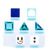 26 Winter  Magnetic Sheet Toys, Christmas Snowman Snowflake Building Block Portable Toys