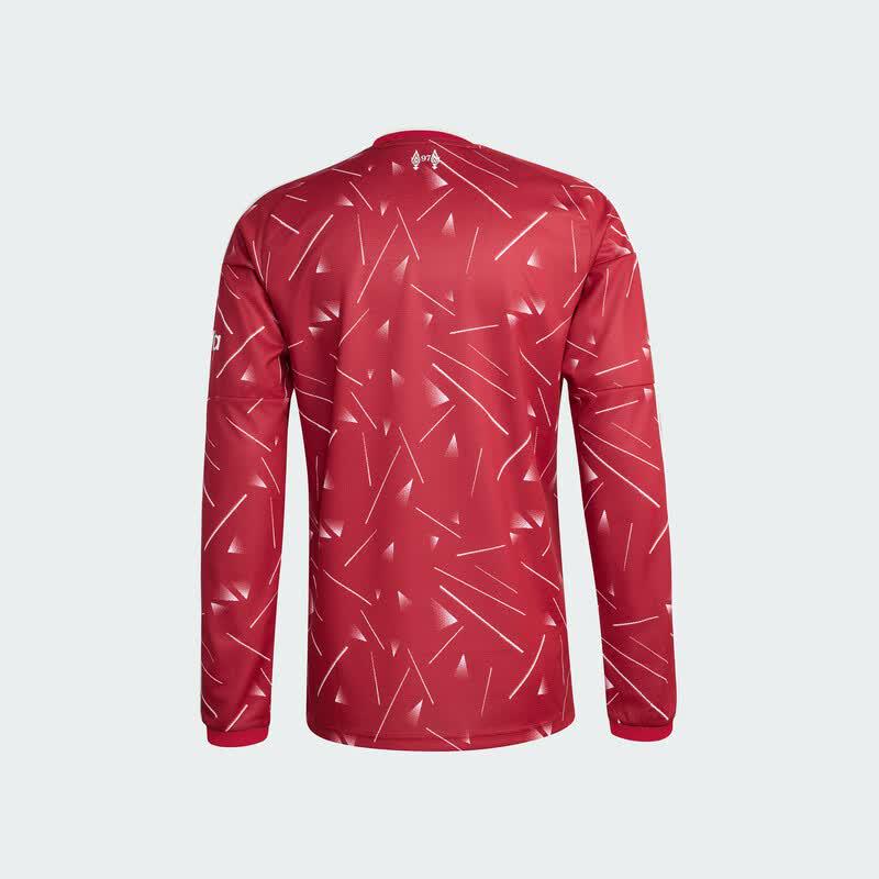 adidas Men's Liverpool Home Fan Quick-Dry Long Sleeve Football Jersey