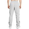 Under Armour Logo Print Elastic Waist Straight Leg Casual Pants Men Pants Gray 1352031-013