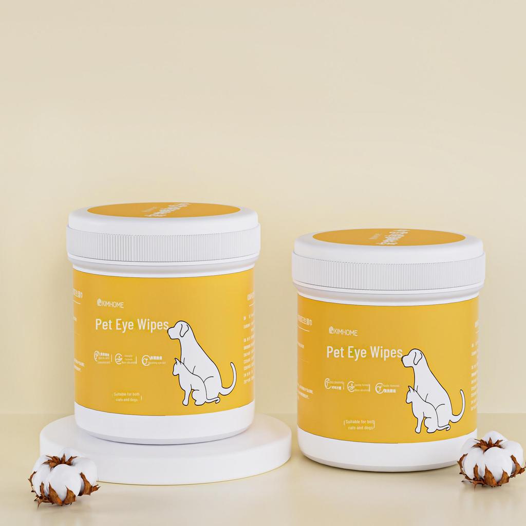 Lingettes et gants de toilettage jetables pour animaux de compagnie pour chats et chiens - Solution nettoyante et désodorisante sans lavage