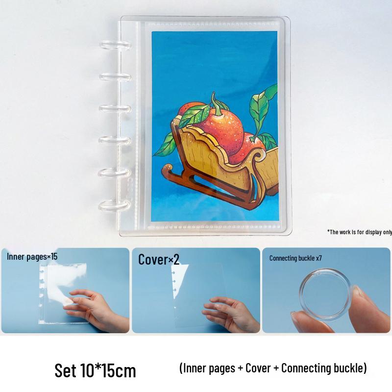 Extra Thick Black/Kraft Cardstock 300g A4/A5 for Markers, Oil Pastels, and Highlighters