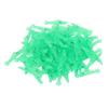 100PCS Fish Type Needle Threader Plastic Portable Fish Mouth Sewing Machine Needle Threader Green