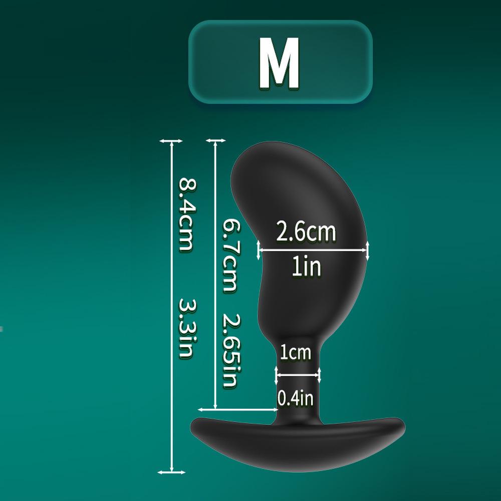 Silikon-Mango-Wearable Analplug für Prostata- und G-Punkt-Stimulation