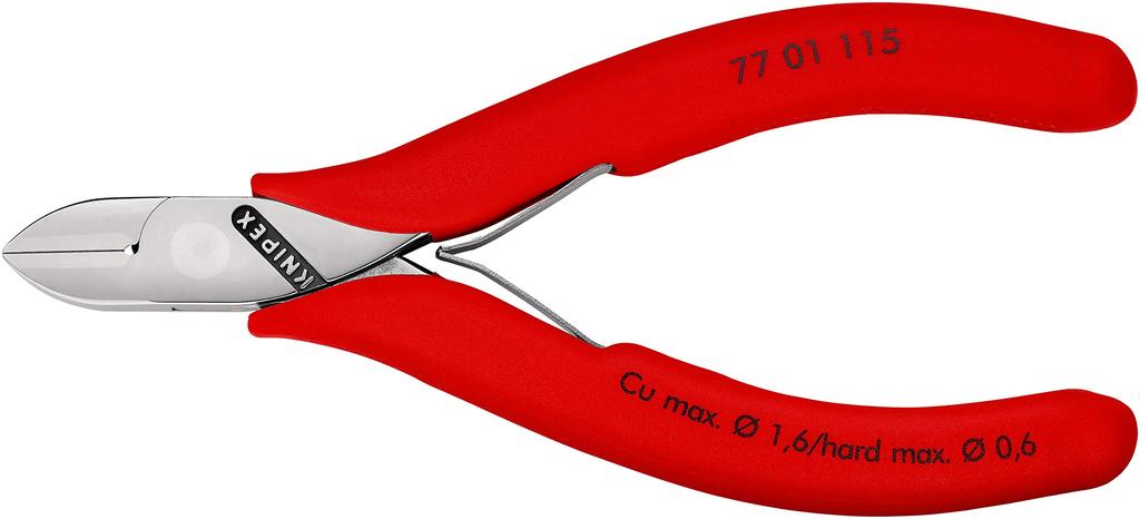 KNIPEX Electronics Cutting Pliers 7701-115 (SB)