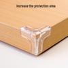 Soft Silicone Transparent Corner Protector for Tables, Beds, and Cabinets