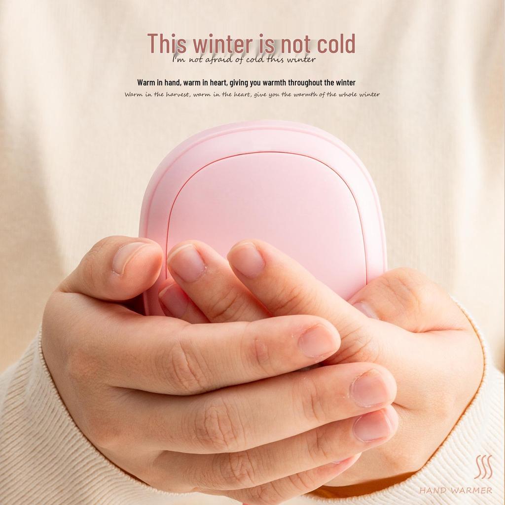 Pebble USB Hand Warmer with Adjustable Heating for Autumn & Winter