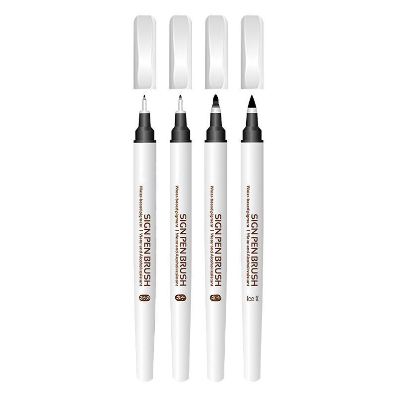 Stashu Li Waterproof Extra Fine Soft Brush Calligraphy Pen for Student and Signature Writing