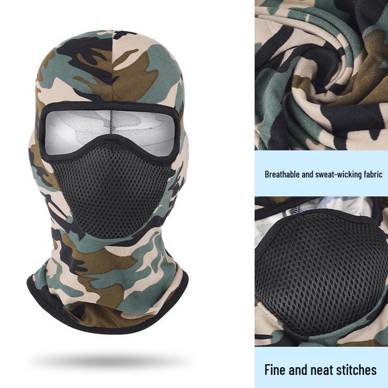 Windproof Cycling Balaclava: Breathable, Quick-Dry Sun Protection Mask for Outdoor Sports